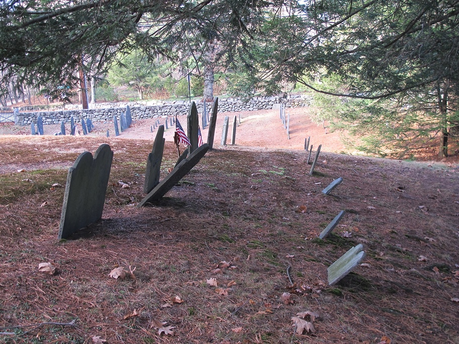 East west grave markers