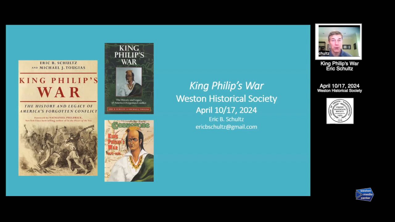 King Philip's War lecture.